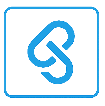 Chain link icon representing connectivity and sports technology applications.
